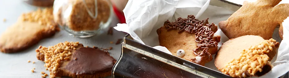 Gemberkoekjes met glazuur