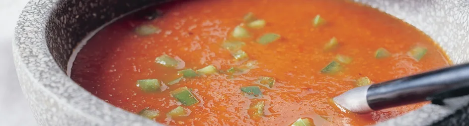 Rood-groene paprikasoep