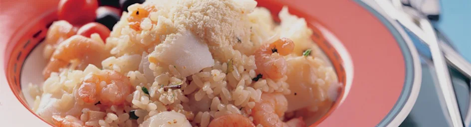 Risotto met vis