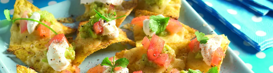 Nacho´s met avocadosalsa
