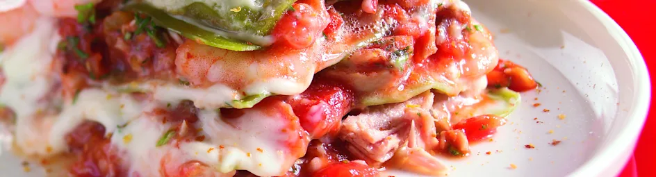 Lasagne met vis