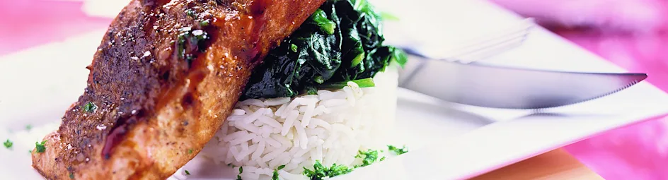 Japanse zalm uit de oven