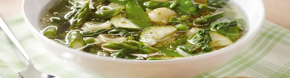 Groene zomersoep