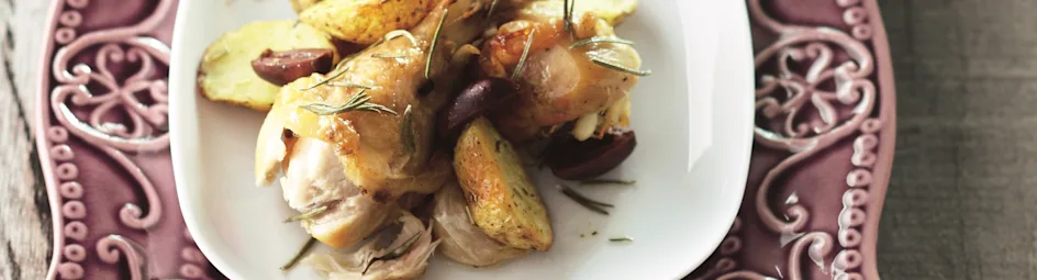 Gekonfijte kip