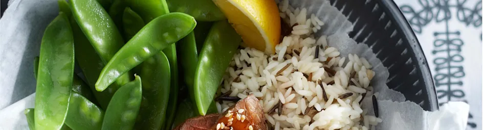 Biefstuk met gember-sesamjus