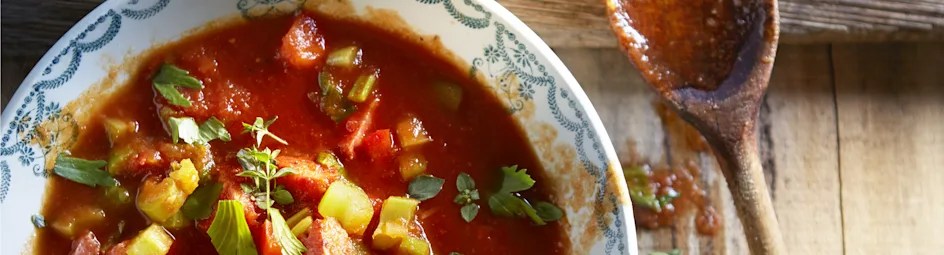 Krachtige tomatensoep