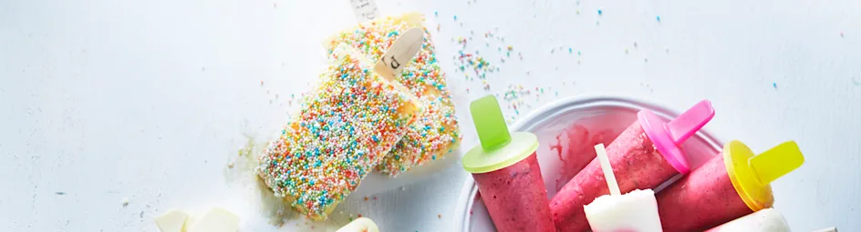 Yoghurtijs frambozenswirl