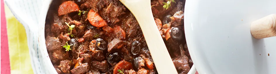 Daube de boeuf aux olives