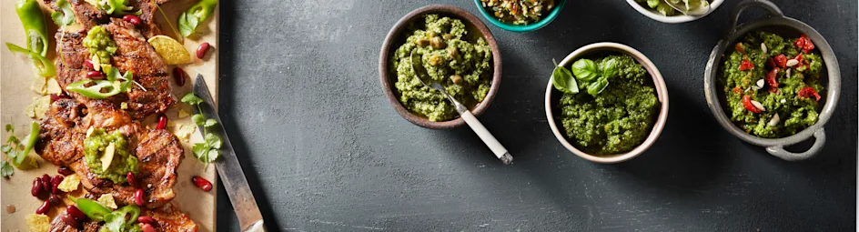 Mexicaanse karbonade met paprikasalsa