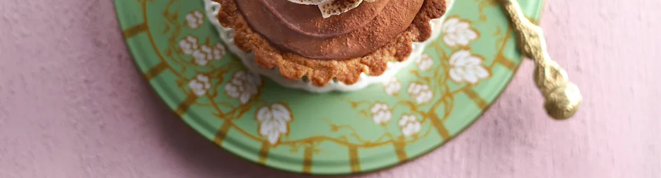 Tarte mousse au chocolat