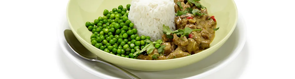 Runderstoof met koriander en kokos