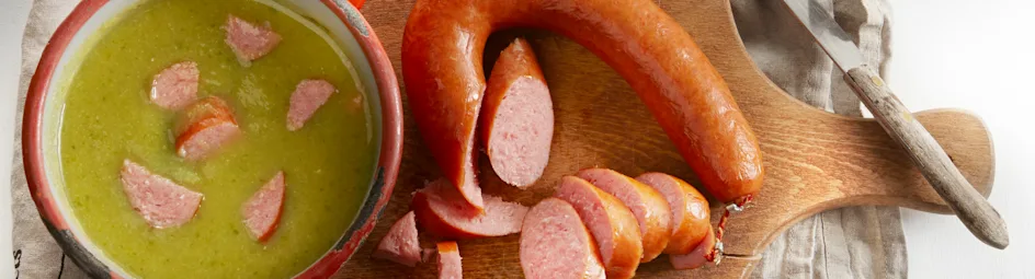 Romige spruitjessoep +clubsandwich