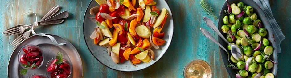 Ratatouille met pompoen uit de oven