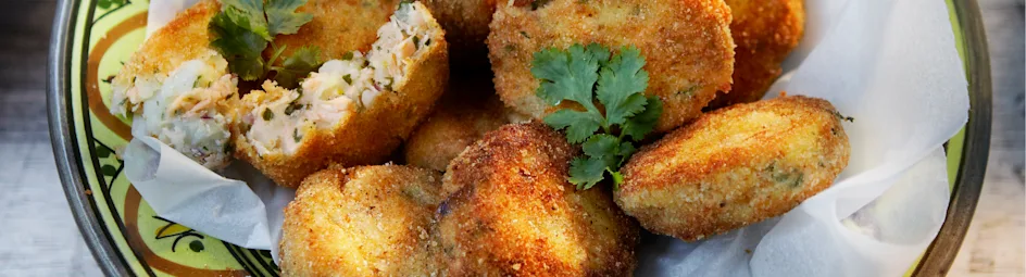 Portugese zalmkoekjes