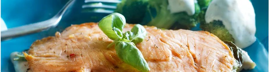 Kipsaltimbocca met basilicum en gerookte zalm