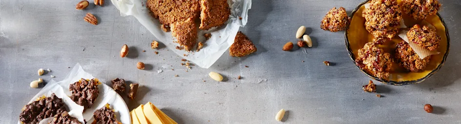 Havermoutkoekjes met cranberry's en hazelnoten