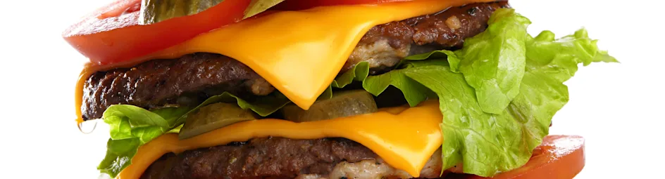 Double cheeseburger