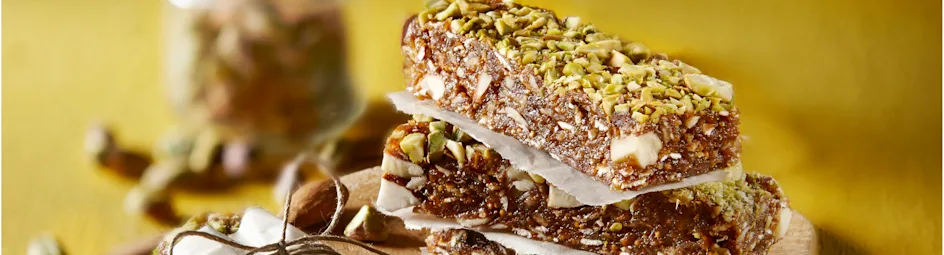 Dadel-vijgenreep met amandelen