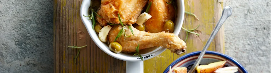 Mediterrane kipstoof