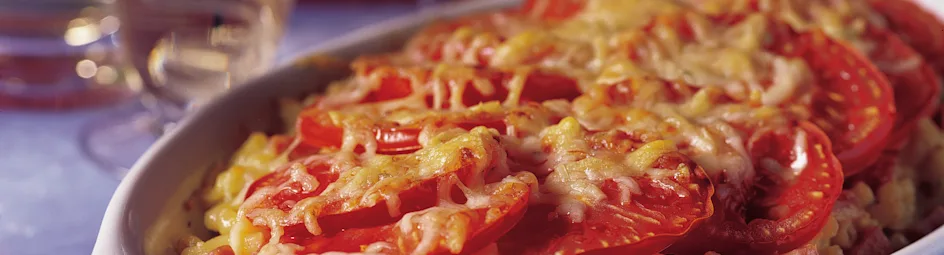 Macaroni met ham en kaas