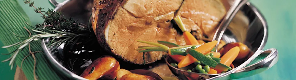 Lamsbout uit de oven