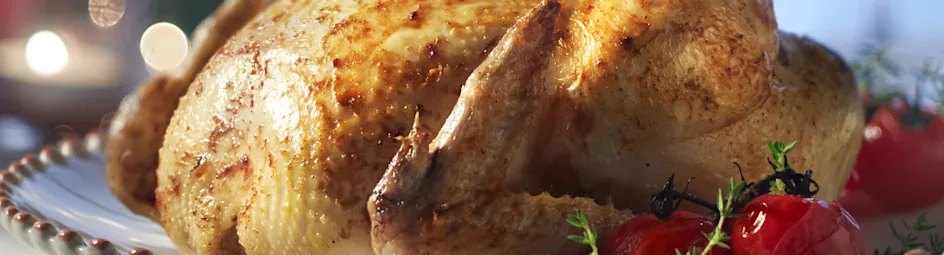 Gevulde kip met appel en hazelnoten