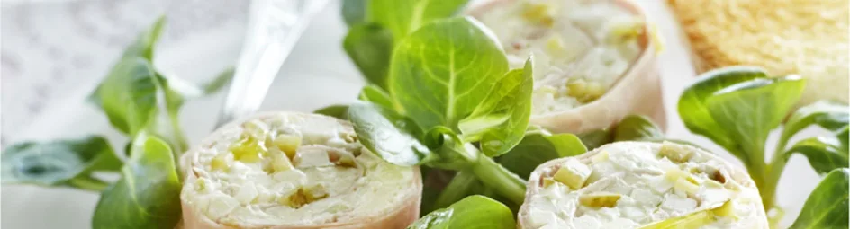 Salade met hamterrine