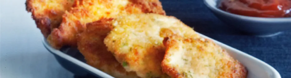 Kipschnitzels met tuinkruiden