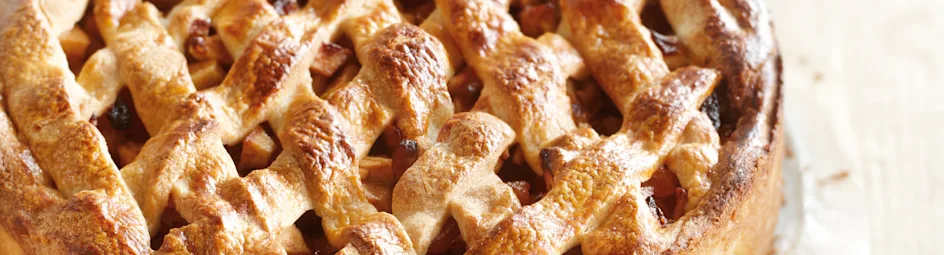 Hollandse appel-abrikozentaart