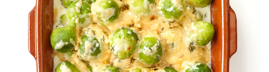 Spruitjesgratin