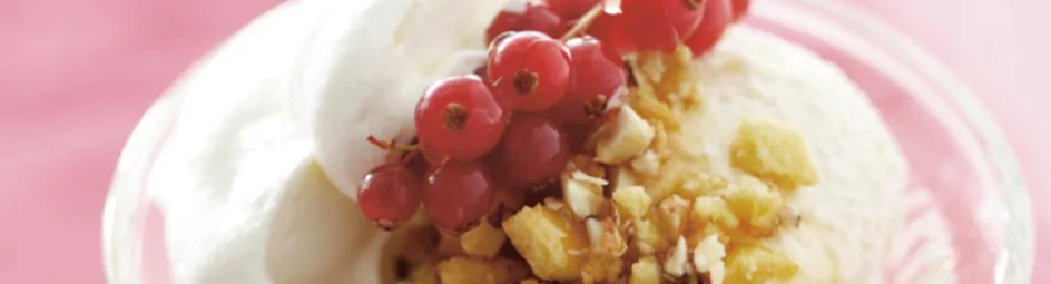 Krokante kokosmousse