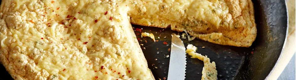 Kruidige kaaspannenkoek