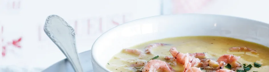 Zeeuwse vissoep met room en dragon