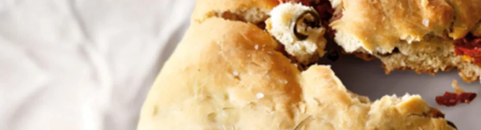 Mediterraan plaatbrood