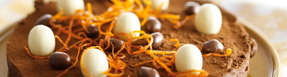 Pure chocolade-roomtaart