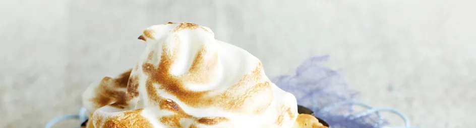 Citroentartelette met meringue