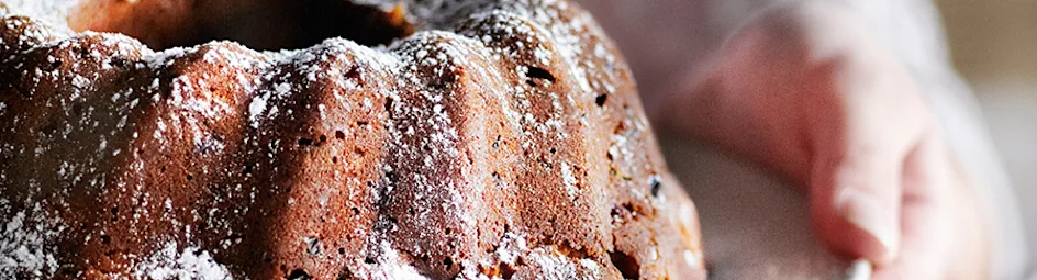 Engelse vruchtencake