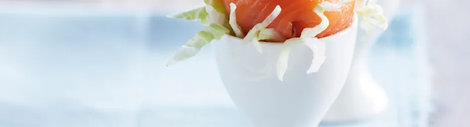 Eierdopje zalm-amuse