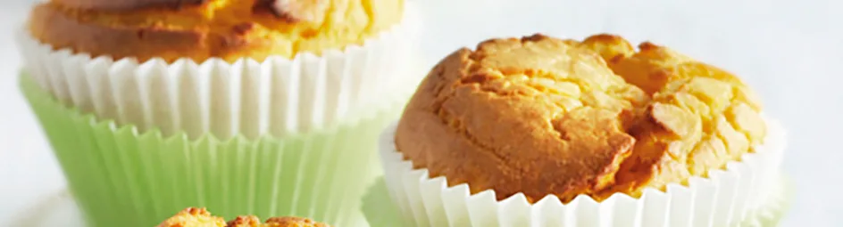 Aardappel- en pompoenmuffins