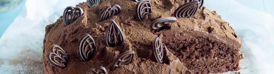 Chocoladetruffeltaart