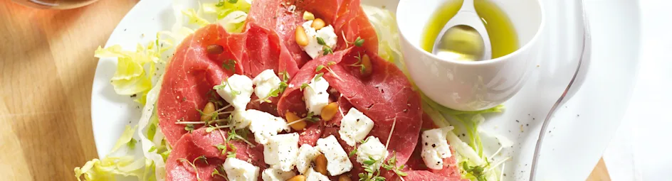 Carpaccio van rosbief