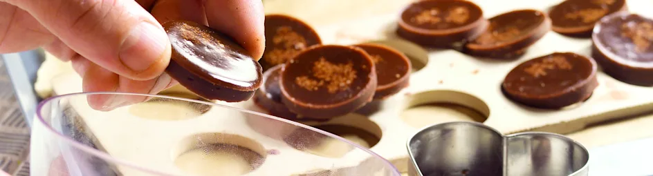 Chocolade borstplaat