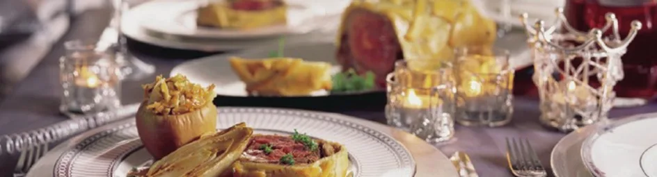 Beef Wellington met rodewijnsaus