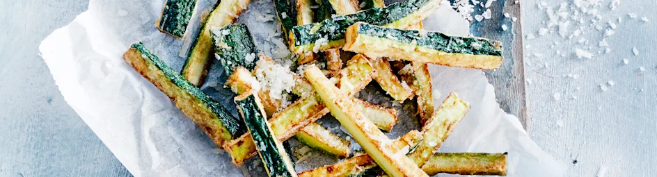 Courgette-parmezaanfrietjes