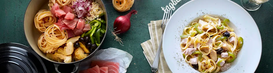 Tagliatelle tonno