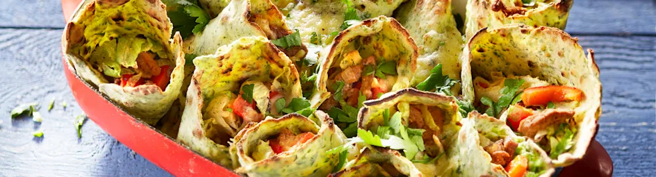 Home made beef enchilada's