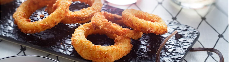 Parmezaan-uienringen