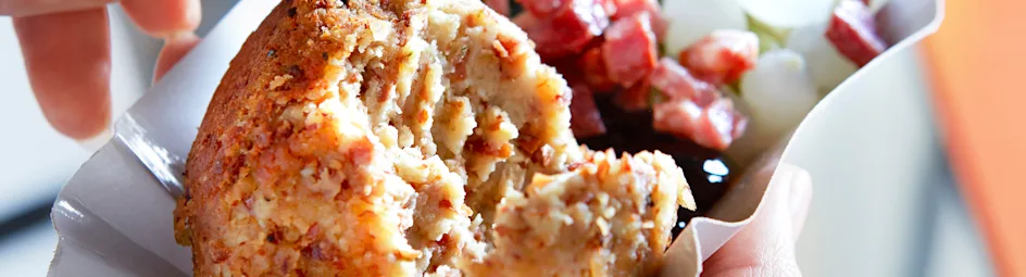 Bonenballetjes met spek