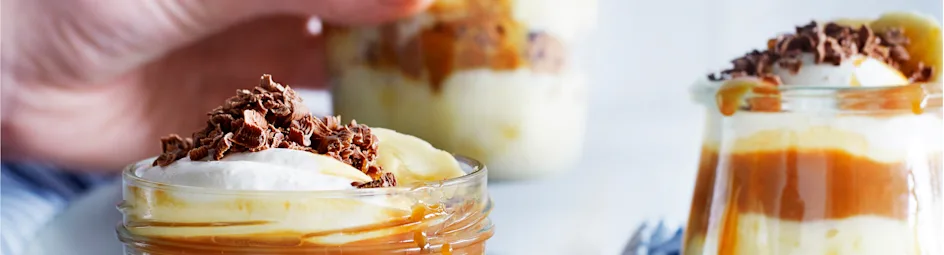 Banoffee trifle
