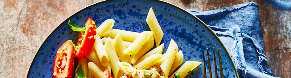 Kipreepjes in romige mosterdsaus